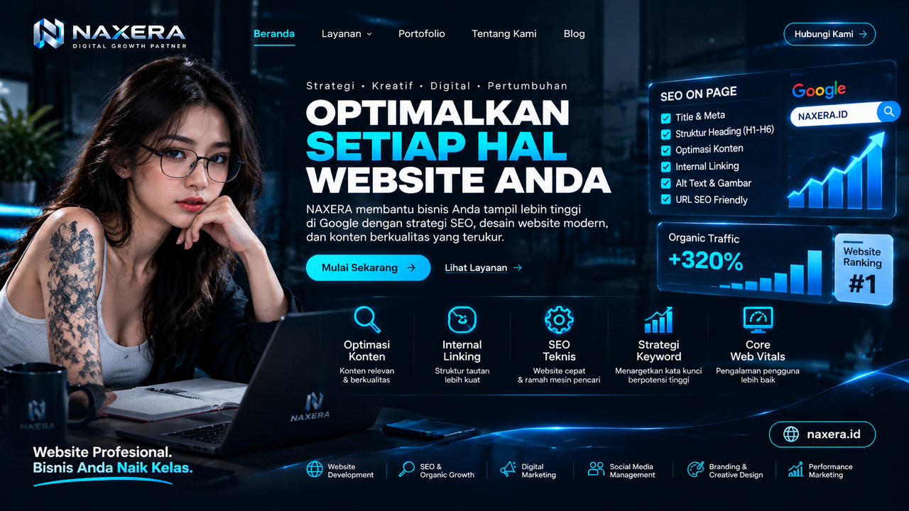 Tautan internal membantu orang dan mesin memahami hubungan antarhalaman.