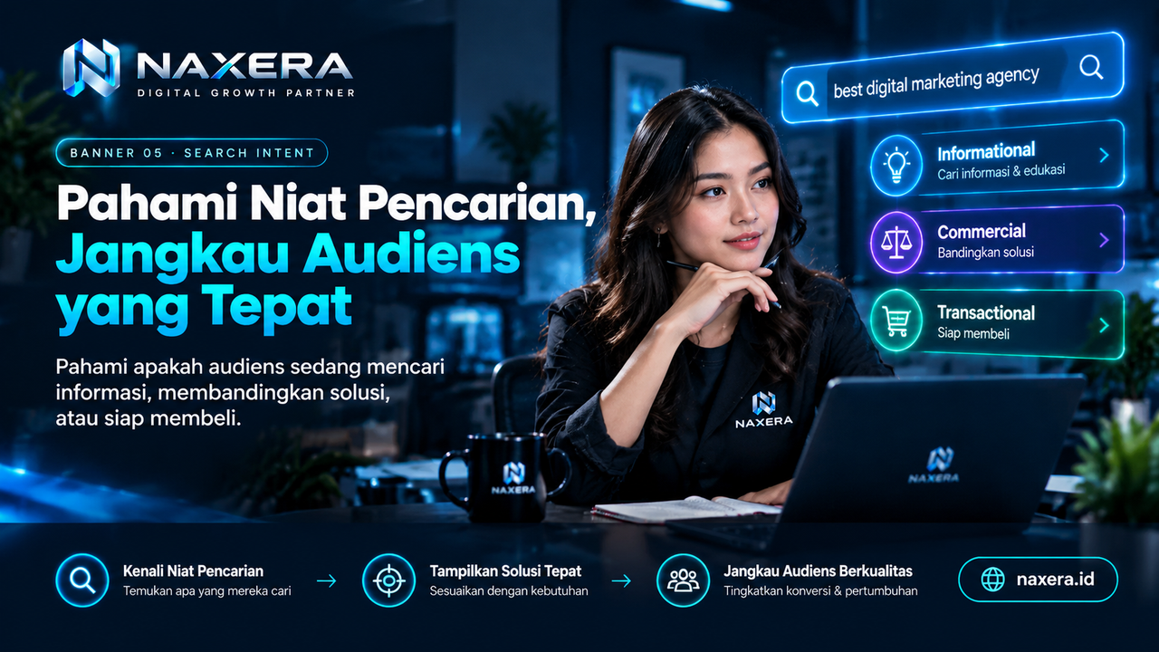 Niat pencarian yang berbeda tidak dijawab dengan satu paragraf yang sama.