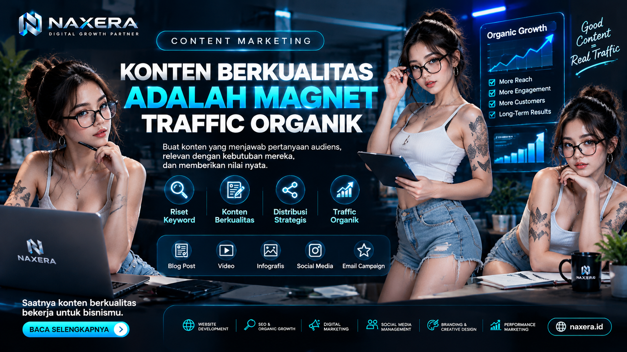 Konten yang menjawab pertanyaan audiens dan mendukung halaman layanan.