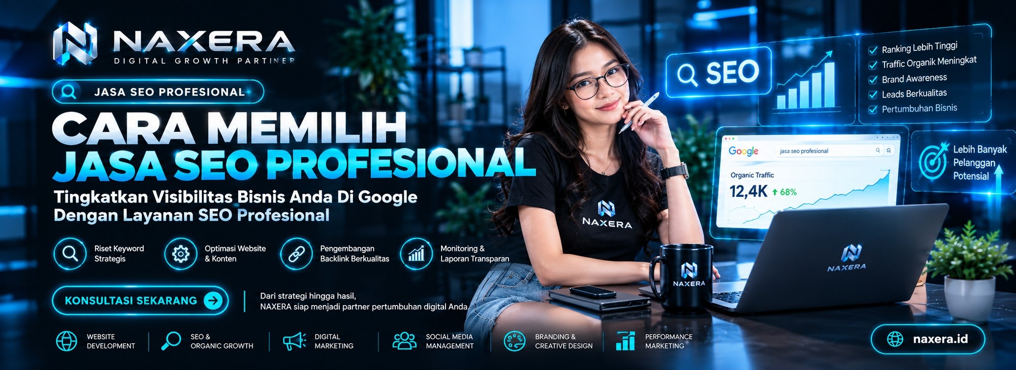 Cara memilih jasa SEO profesional bersama NAXERA.ID